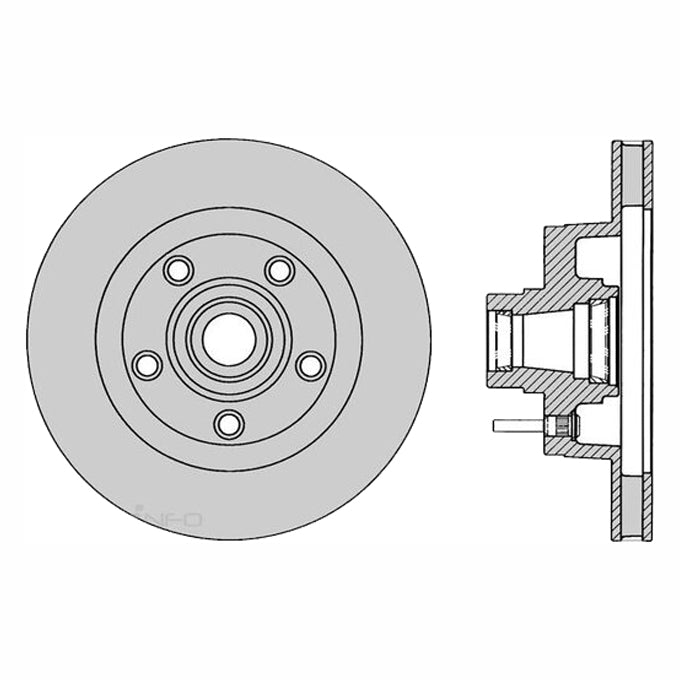 Protex  Ultra Select Disc Rotor SDR123
