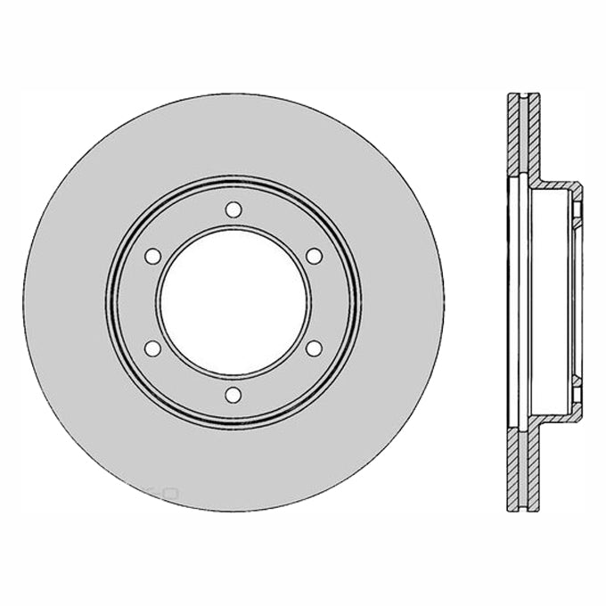 Protex  Ultra Select Disc Rotor SDR12357