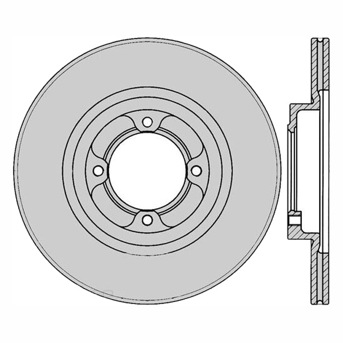 Protex  Ultra Select Disc Rotor SDR12457