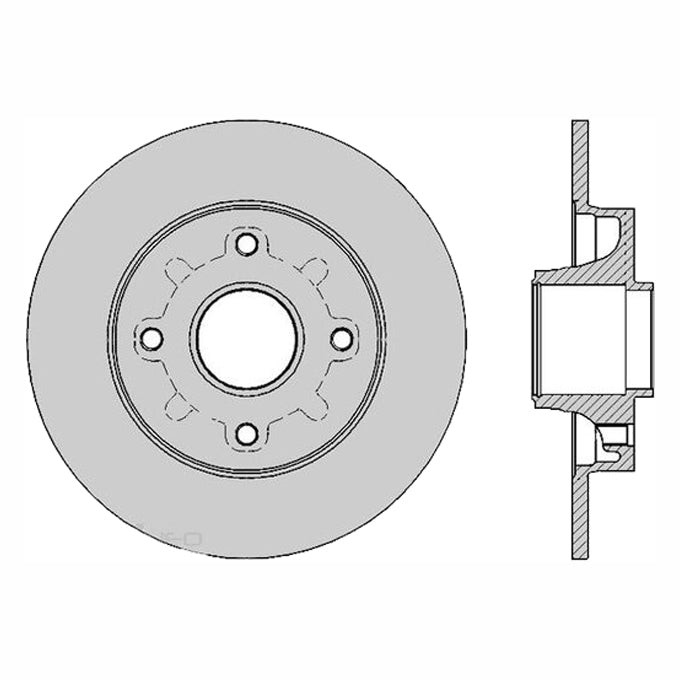 Protex  Ultra Select Disc Rotor SDR12556