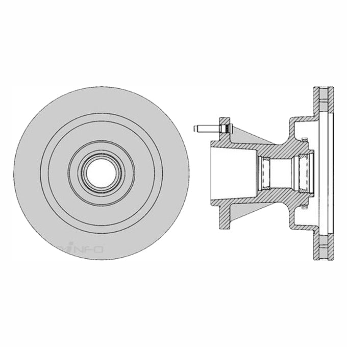 Protex  Ultra Select Disc Rotor SDR12691