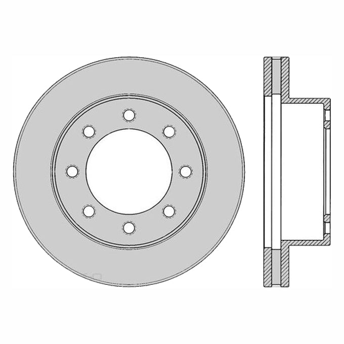 Protex  Ultra Select Disc Rotor SDR12702