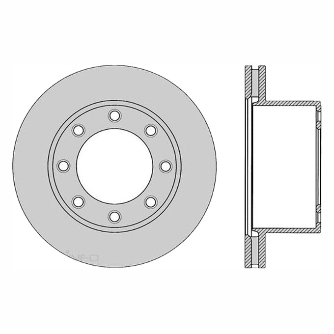 Protex  Ultra Select Disc Rotor SDR12703