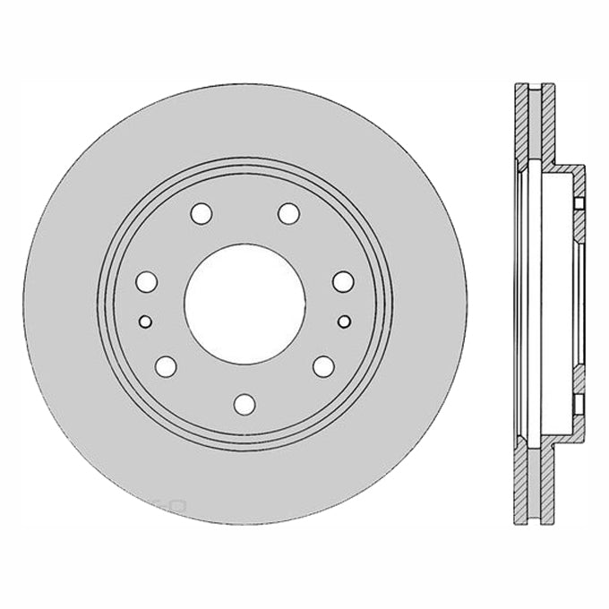 Protex  Ultra Select Disc Rotor SDR12712
