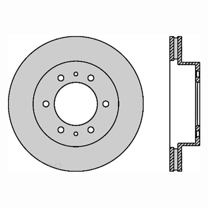 Protex  Ultra Select Disc Rotor SDR12748