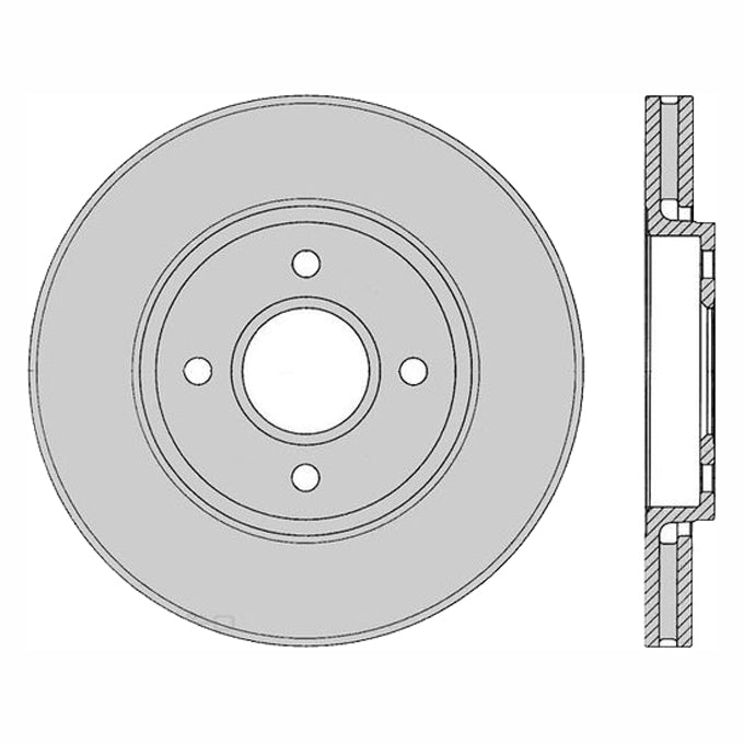 Protex  Ultra Select Disc Rotor SDR12799