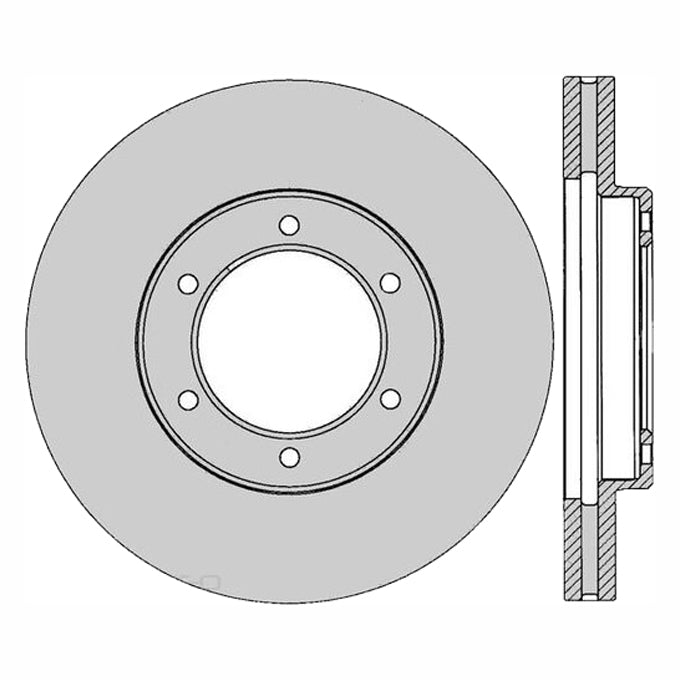 Protex  Ultra Select Disc Rotor SDR12835