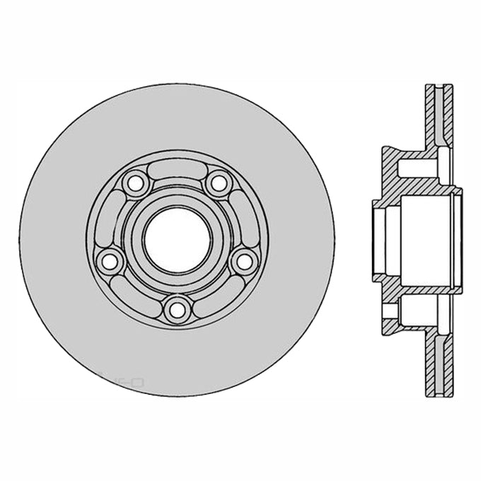Protex  Ultra Select Disc Rotor SDR638