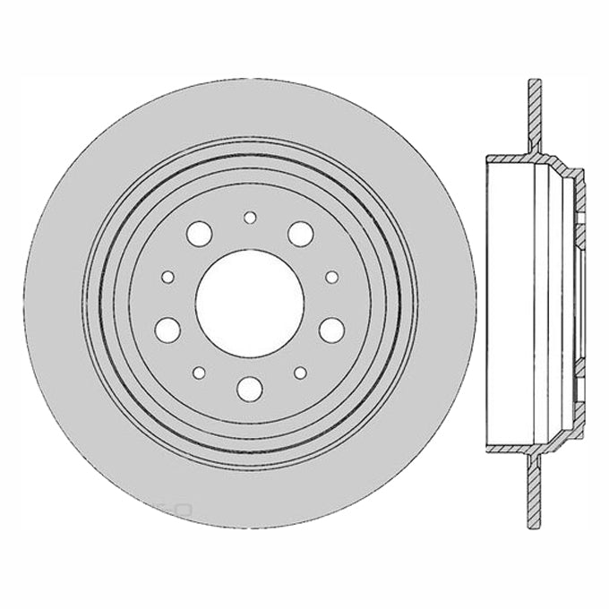 Protex  Ultra Select Disc Rotor SDR884