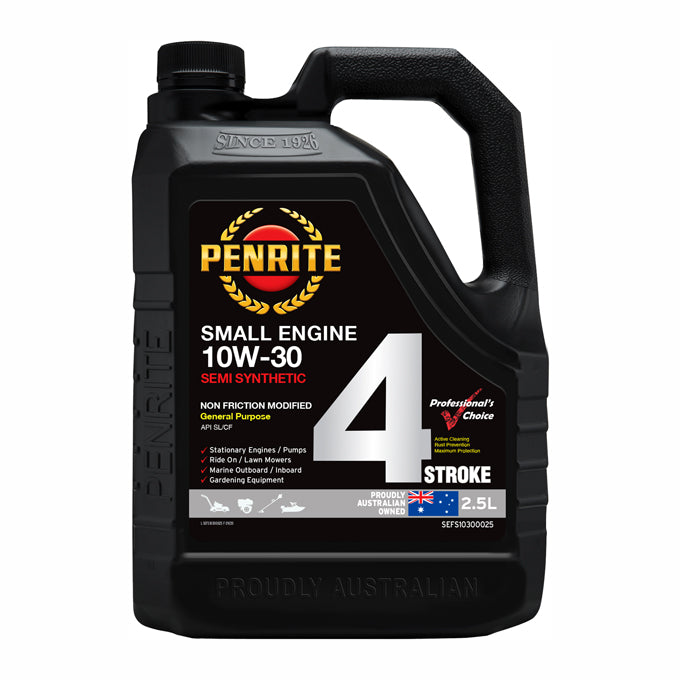 Penrite Small Engine 4 Stroke Semi Synthetic 10W-30 2.5L - SEFS10300025