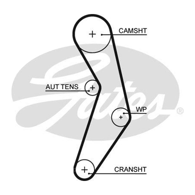 Gates Timing Belt T1096
