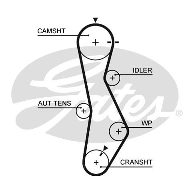 Gates Timing Belt T1098