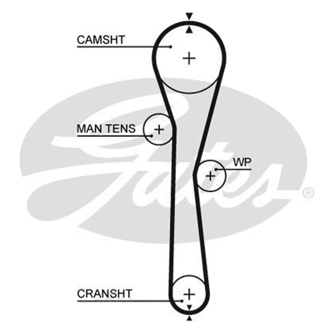 Gates Timing Belt T1577