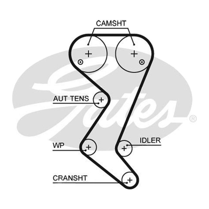 Gates Timing Belt T1605