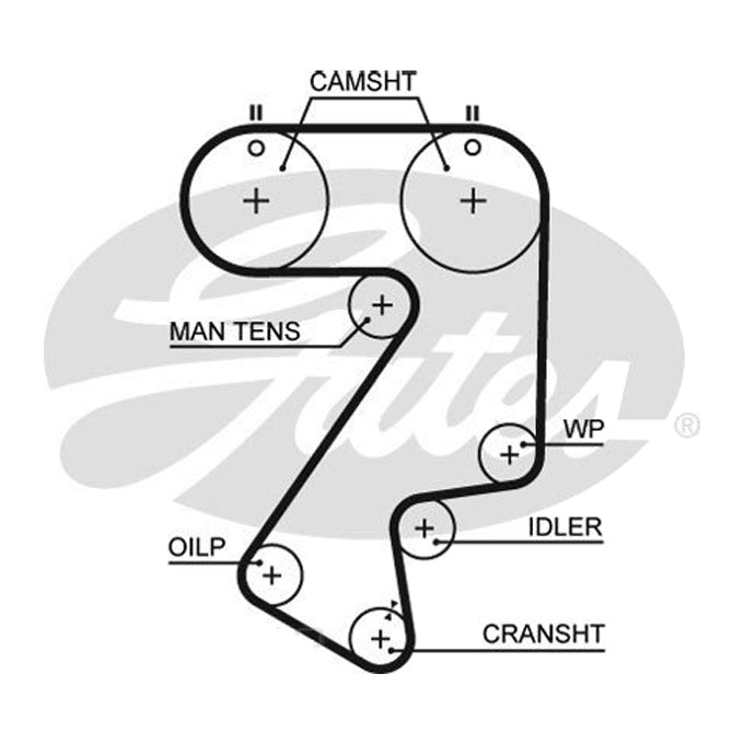 Gates Timing Belt T777