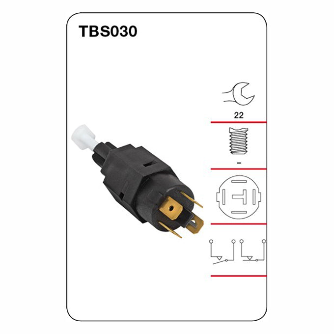 Tridon Stop Light Switch TBS030