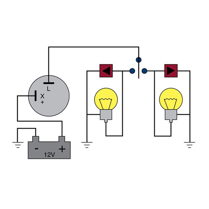 Tridon Thermal Flasher TF122 diagram