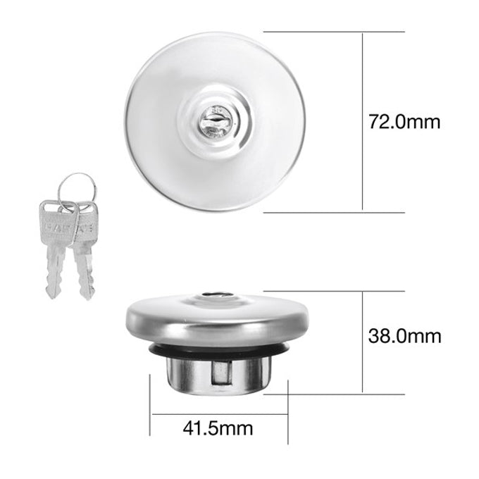Tridon Locking Fuel Cap TFL224V