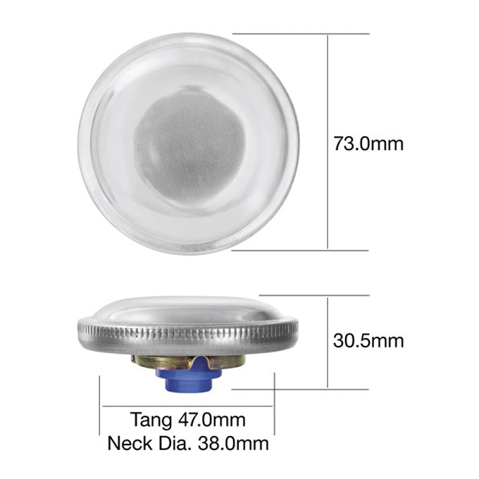 Tridon Non-Locking Fuel Cap TFNL206V