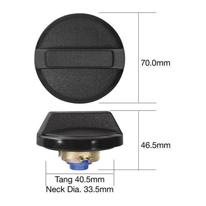Tridon Non-Locking Fuel Cap TFNL210