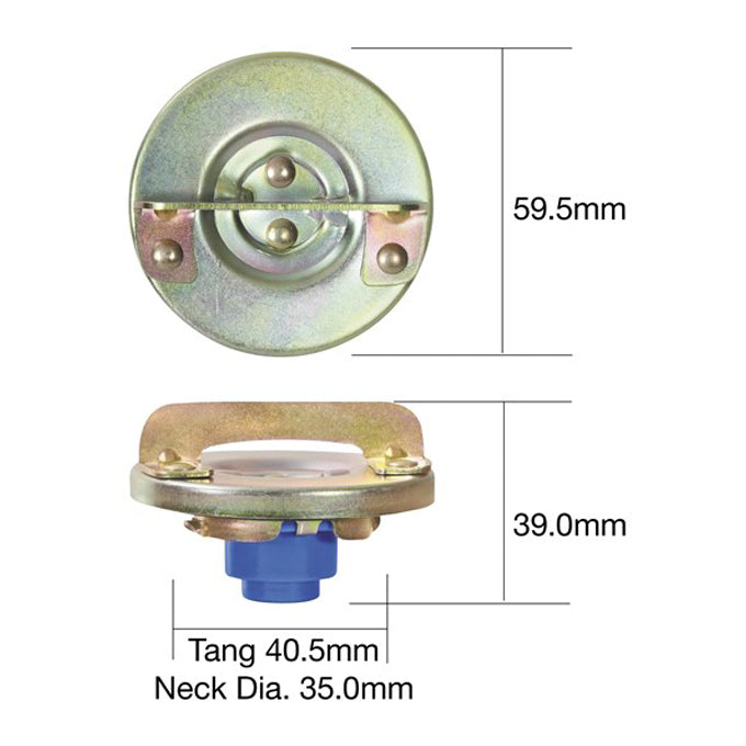Tridon Non-Locking Fuel Cap TFNL214