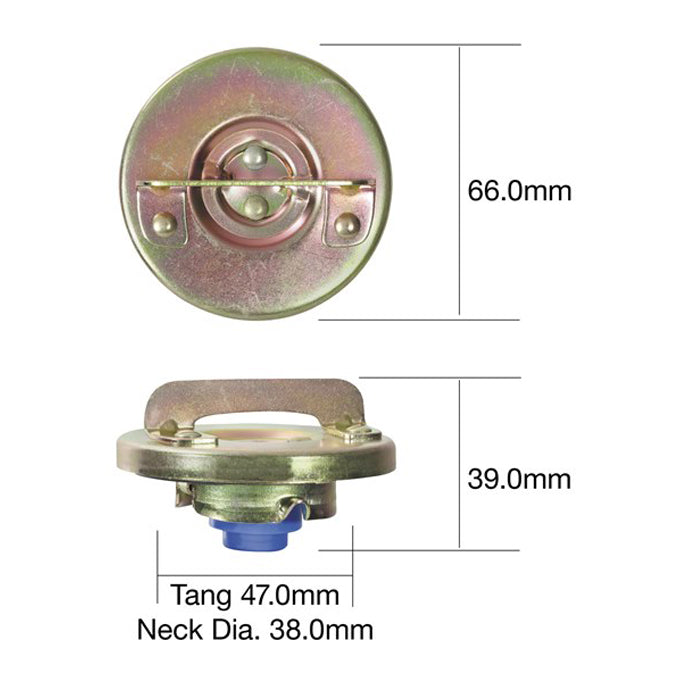 Tridon Non-Locking Fuel Cap TFNL217