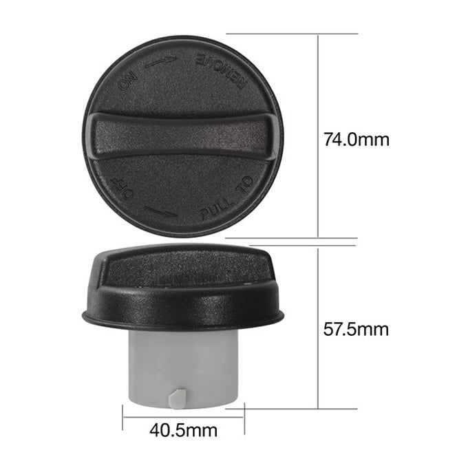 Tridon Non-Locking Fuel Cap TFNL230