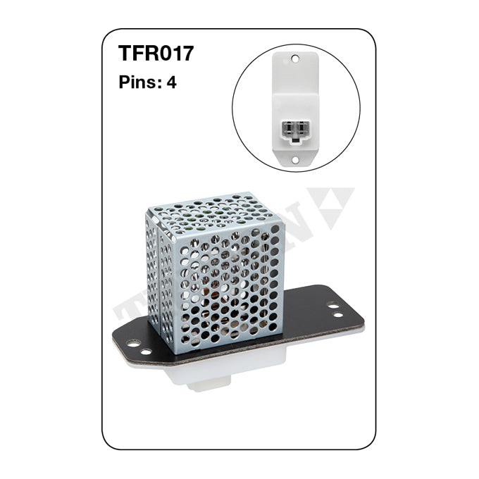 Tridon Heater Fan Resistor TFR017