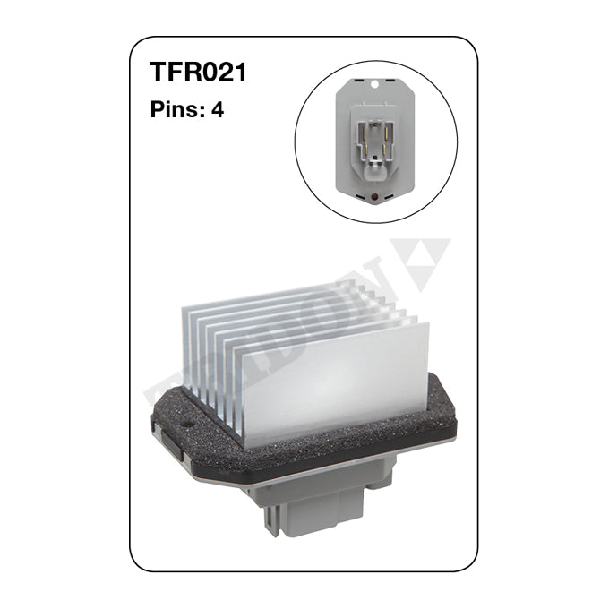 Tridon Heater Fan Resistor TFR021