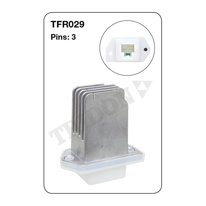 Tridon Heater Fan Resistor TFR029
