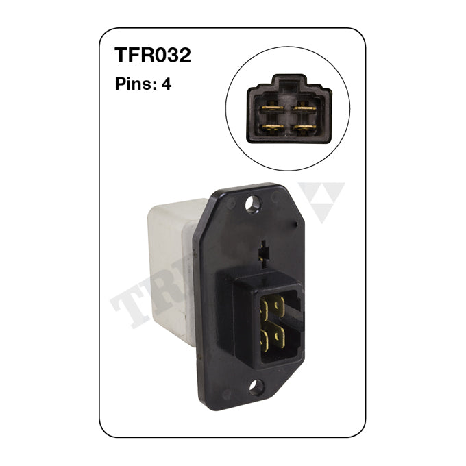Tridon Heater Fan Resistor TFR032