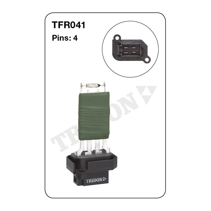 Tridon Heater Fan Resistor TFR041