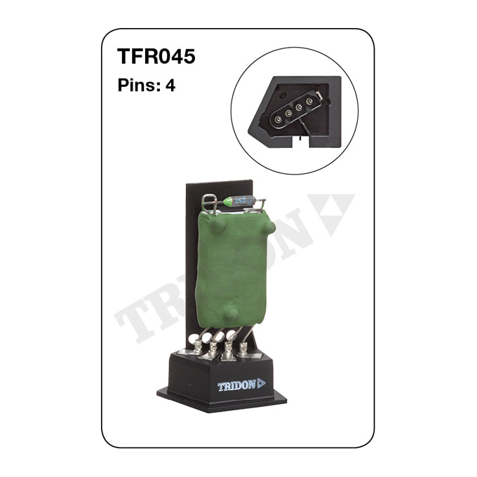 Tridon Heater Fan Resistor TFR045