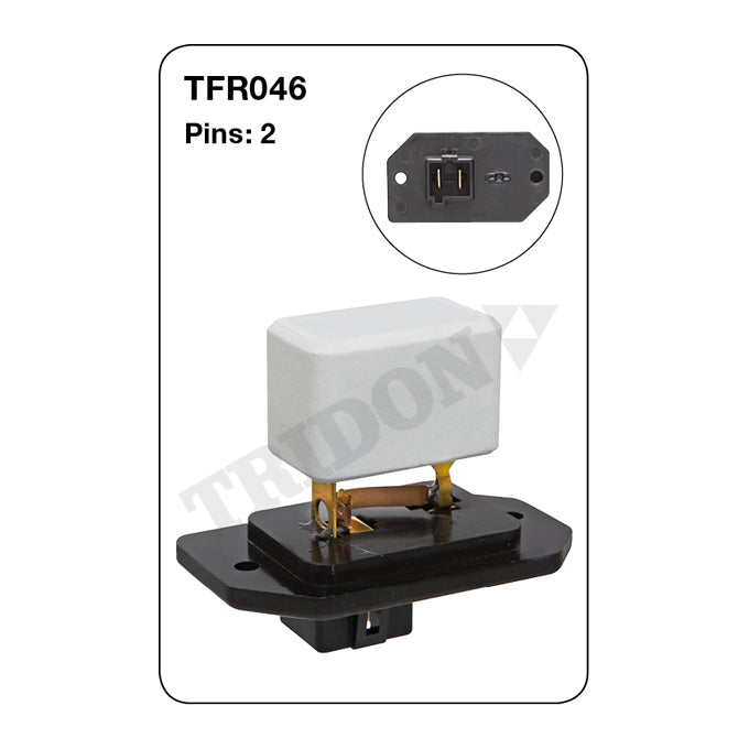 Tridon Heater Fan Resistor TFR046