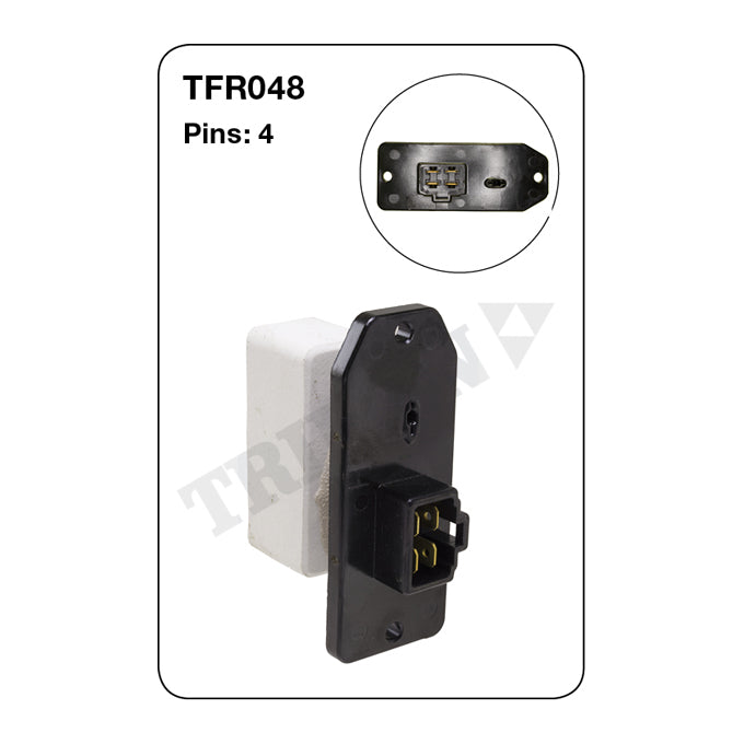 Tridon Heater Fan Resistor TFR048