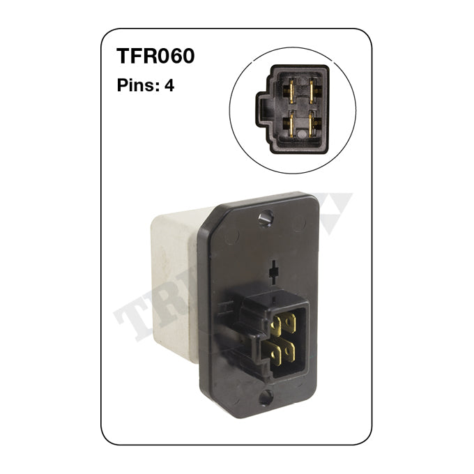 Tridon Heater Fan Resistor TFR060