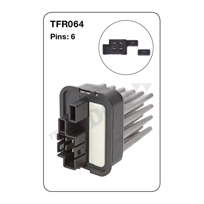 Tridon Heater Fan Resistor TFR064