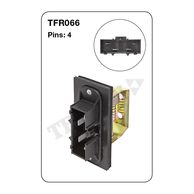 Tridon Heater Fan Resistor TFR066