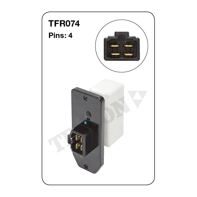 Tridon Heater Fan Resistor TFR074