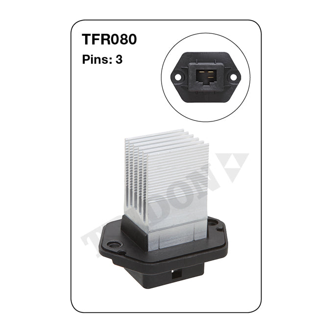 Tridon Heater Fan Resistor TFR080