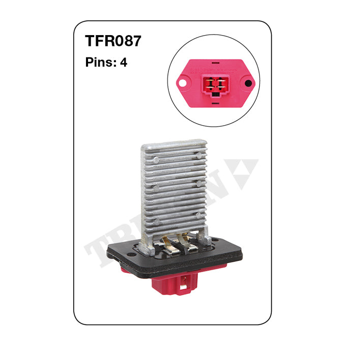 Tridon Heater Fan Resistor TFR087