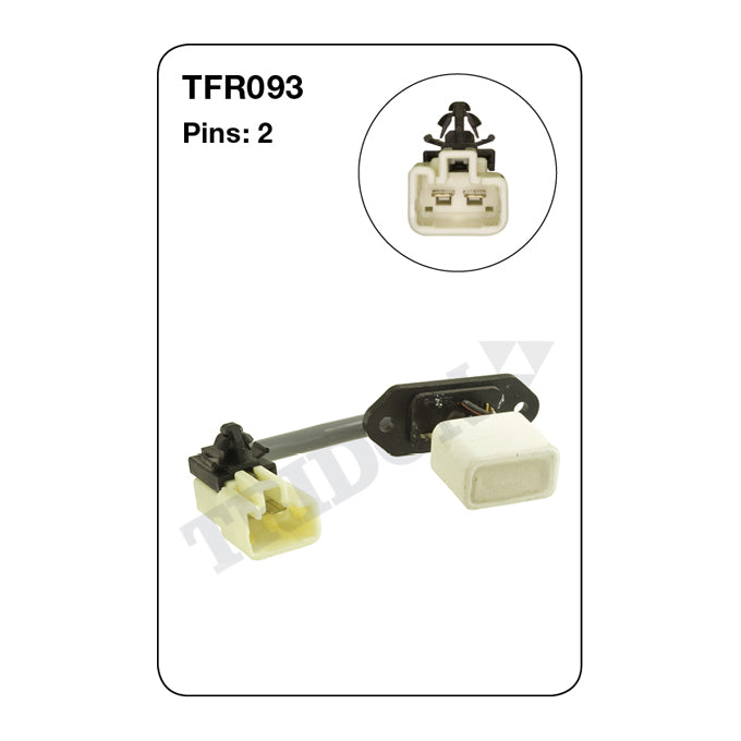Tridon Heater Fan Resistor TFR093