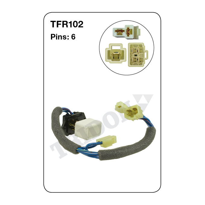 Tridon Heater Fan Resistor TFR102