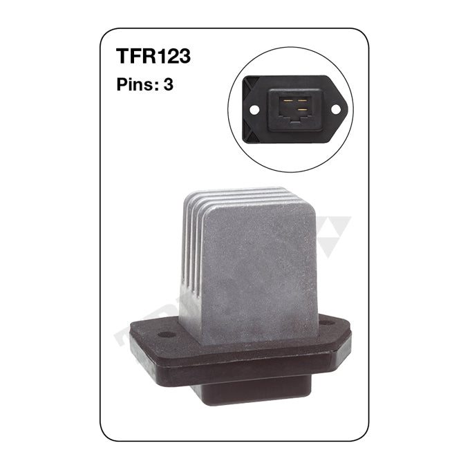 Tridon Heater Fan Resistor TFR123