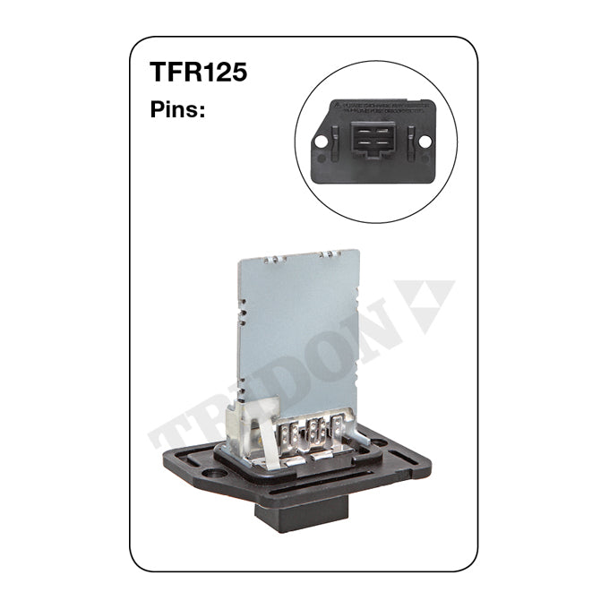 Tridon Heater Fan Resistor TFR125
