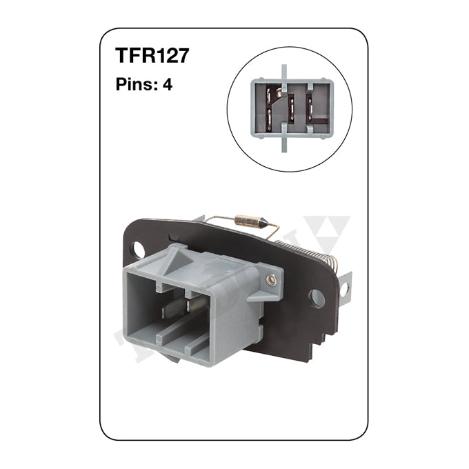 Tridon Heater Fan Resistor TFR127