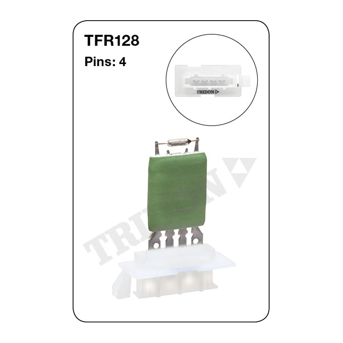 Tridon Heater Fan Resistor TFR128