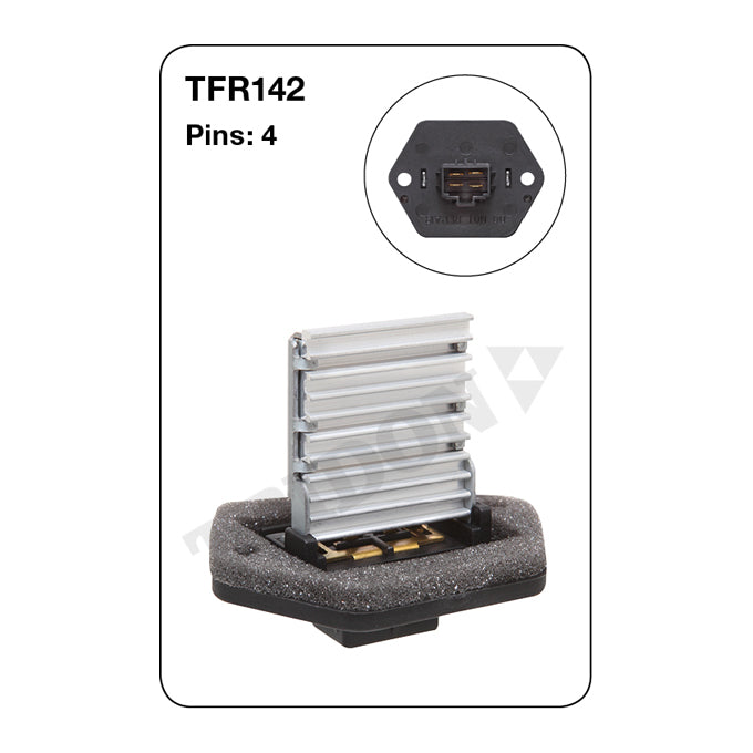 Tridon Heater Fan Resistor TFR142