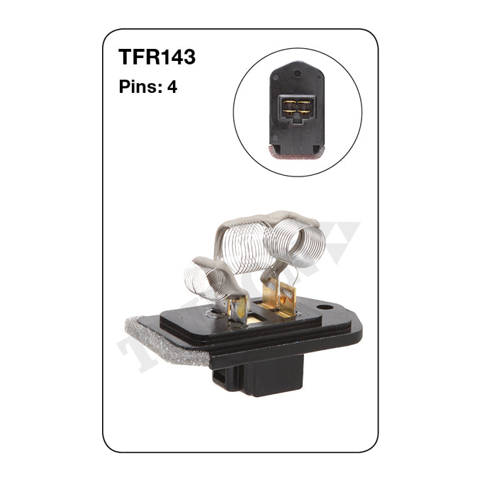 Tridon Heater Fan Resistor TFR143