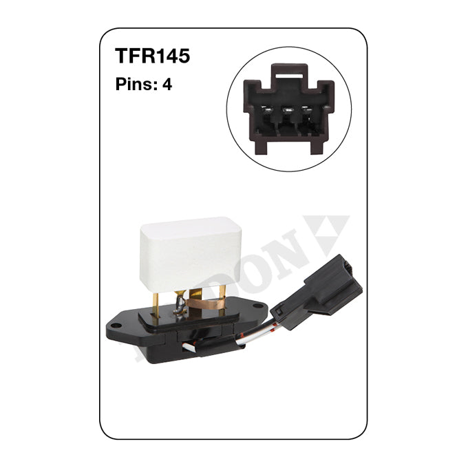 Tridon Heater Fan Resistor TFR145